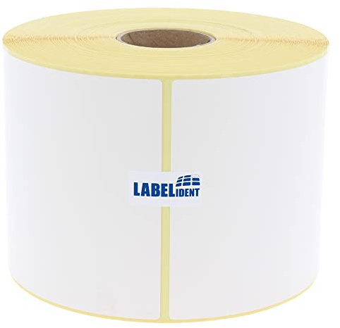 Versandetiketten DHL - 4x6 Zoll - 103 x 150 mm - 750 Thermo-Eco Papier Etiketten auf 1 Rolle(n) mit 40 mm Kern, Thermodirekt Etiketten selbstklebend
