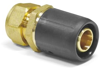 Sanpro STECKFIT Steckfitting Übergang Kupferrohr Klemmverschraubung, Größe 20x2 - Abgang 15 mm (steckfitting dvgw übergang kupferrohr klemmverschraubung THPRESS)