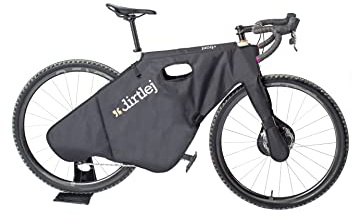 dirtlej bikeprotection bikewrap Gravelbike, gepolsterter Transportschutz für Fahrräder, Schutz vor Beschädigungen während des Transports