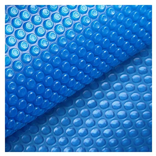 IBOWZ Solar Cover for Swimming Pools Solar Pool Cover, Blue Rectangle Pool Heaters Cover for Above-Ground and In-Ground Pools, Heavy-Duty Insulating Pool Heater Cover, Solar Blanket Cover for Swimmer