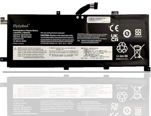 FlyZythrol L18M4P90 L18C4P90 battery Compatible With Lenovo ThinkPad L13 | Yoga 1st Gen/2nd Gen/20R5 20R6 Series L18D4P90 02DL031 02DL032 SB10T83119 SB10T83120 5B10W13933 5B10W13934 SB10T83177 46Wh