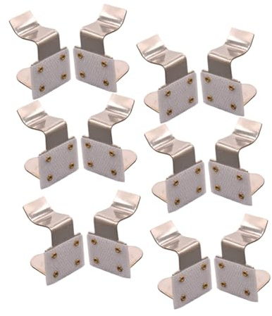 Alipis 20 Stück Metall Tischdeckenclips für Außenbereich Eisen Klammern mit Schneller Installation und Langlebiger Nutzung für Esstische und Konferenztische