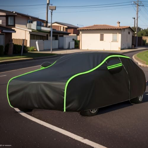 Autoabdeckung wasserdichte für 𝖬𝗂𝗇𝗂 𝖢𝗈𝗈𝗉𝖾𝗋 S Cabrio F57 Autoabdeckung Vollgarage Auto Abdeckplane Staubdicht Wasserdicht Autohülle Autoplane Winter & Sommer