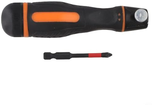 Zilimontt Industrial Grade Reciprocating Saw Handle with 7mm Hex Shank and 13mm Saber Port, Non Slip Ergonomic Grip, Quick Change, Integrated Screwdriver (D)
