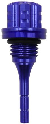 Oljemätstickor Motorcykel Tillbehör Motor Oljemätsticka Påfyllningslock Oljenivåmätare Mätsticka För GY6 För BWS För 125CC(Blue)
