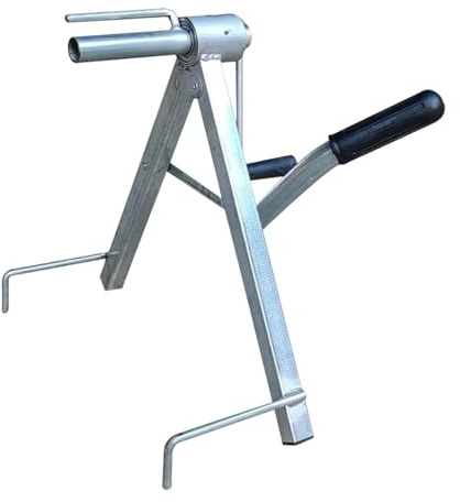 FewNvWa Gartenschlauchhalter, Schlauchaufroller und Schlauchhalter, Schlauchaufbewahrungsständer aus Edelstahl, ideal für Feuerwehr, Garten, Rasenflächen, Terrassen, Verlängerungskabel