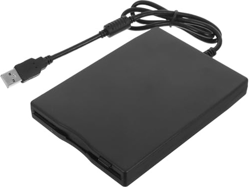 ULTECHNOVO Lector de Disquetes USB Externo 3,5 Pulgadas Abs Negro | Portátil y Sobremesa, Compatibilidad Múltiple, Formato Externo para Lectura de Datos