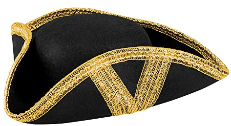 Boland 04039 Royal Fortune Corsage hatt, Svart