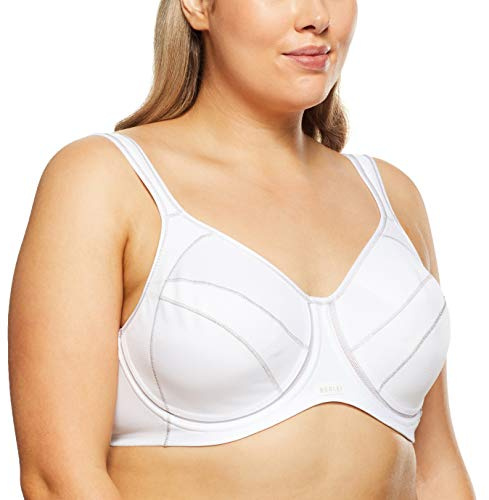Berlei Full Support Underwired Bra - Soutien-Gorge de Sport - Femme - Blanc - 95F