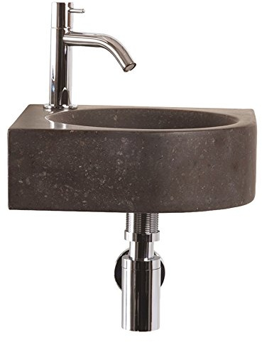 DIFFERNZ 38.025.00 Handwaschbecken CLEO Bluestone, 30 x 30 x 10 cm