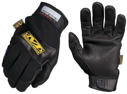 Mechanix Wear CarbonX Level 1 Fire Protection Leather Gloves Black X-Large