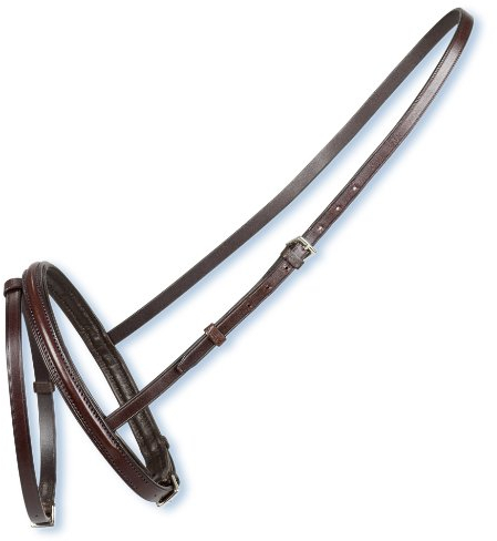 Stübben Kombiniertes Reithalfter 3000 Limerick/Island - ebony/tobacco - Warmblut (WB) - Silber