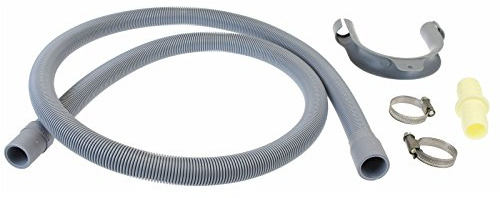 First4Spares Premium Replacement Drain Hose Extension Kit for Candy Washing Machines - 1.6m