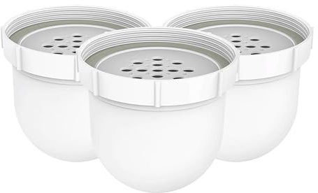 Clearly Filtered 3 Pack Pitcher Filters: Removes Chromium-6, Fluoride, Lead, Chlorine, Pharmaceuticals, Hormones, Pesticides