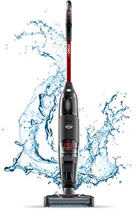 Ewbank EW3060 HYDROH1 2-in-1 Cordless Wet Dry Vacuum Cleaner & Hard Floor Cleaner, Wash & Vacuum Floors at the Same Time, Ideal for Spills & Stains, Red/Black