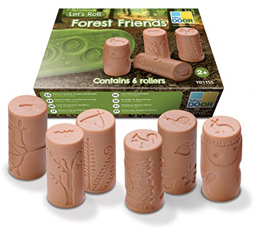 Yellow Door Let's Roll, Forest Friends Rollers, Set of 6