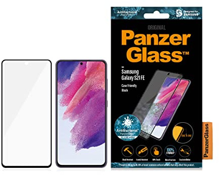 Panzer Glass Samsung Galaxy S21 FE Hülle freundlich, Schwarz AB
