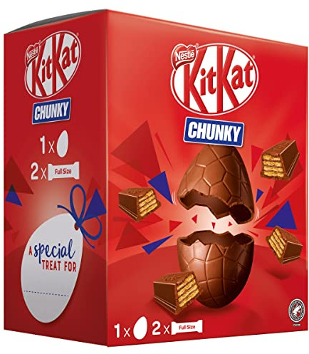 KitKat Chunky Milk Chocolate Large Easter Egg, 230 g
