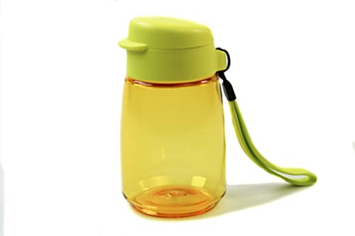 Tupperware Kinder 350 ml gelb mit Bändel EcoEasy Trinkflasche Eco Ökoflasche