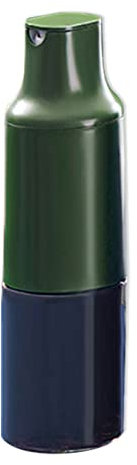 BYYLECL Botella dispensadora de aceite, recipiente de aceite de cocina de vidrio de 430 ml, apertura y cierre automáticos, para cocina, barbacoa, hornear, asar verde oscuro