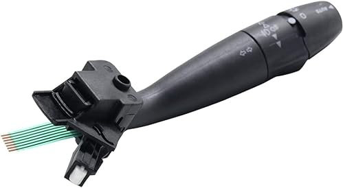 KCKEM Für Peugeot 1007 206 207 307 406 407 807 96477533XT Bremslichtschalter Blinker Schalter,Scheinwerfer Dimmer Multifunktions Kombination Schalter Wischerhebe,A-Auto Logo