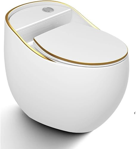 Toilette intelligente monopezzo con bidet in ceramica super moderna e silenziosa for il bagno di casa dell'hotel(F)