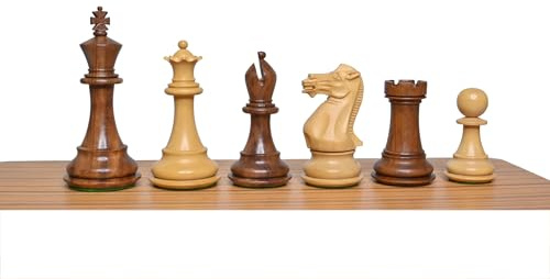 Piezas de ajedrez Staunton profesionales, 2 reinas extra, juego de ajedrez de madera hecho a mano de primera calidad, juego de ajedrez con peso Taj Chess Store