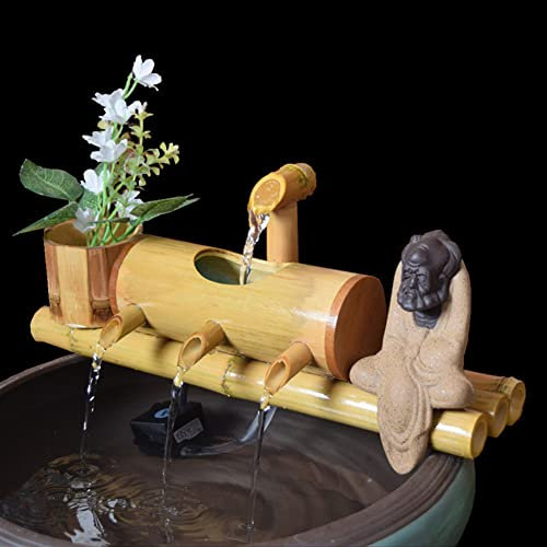 ASerZenith Fontana da Giardino in Resina, Decorazione per Fontana da Giardino, per Interni Ed Esterni, Senza Lavandino, 30 Cm(30cm)