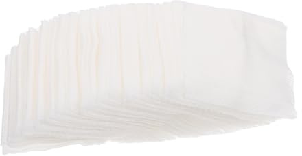 NOLITOY 8stücke Schmink Zubehör mit Dünne Make Up Entferner Pads und Elastischen Gesichtsreinigungsschwamm für Make Up Entfernung und Hautpflege für Gesicht Nagellack und Täglichen