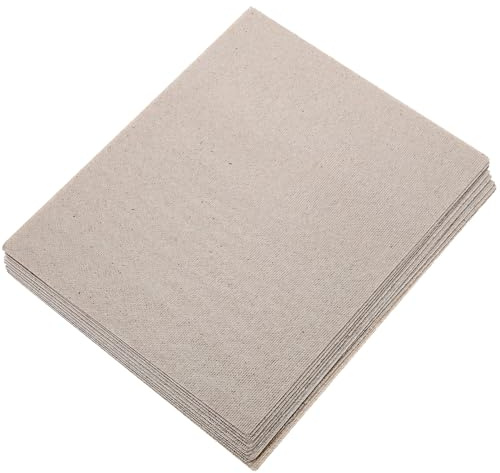 ARTSEWPLY Cubierta de Mica para Microondas Color Plata 10 Piezas Accesorios para Microondas en Casa Resistente al Calor Aislamiento Térmico
