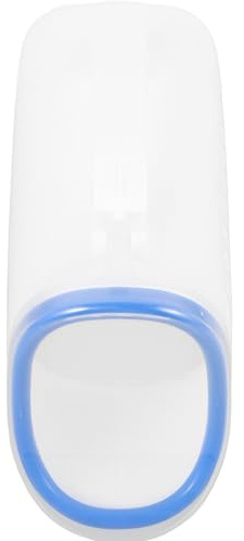 Angoily Tragbares Damen Urinal mit Deckel Kunststoff Leicht Langlebig Großes Fassungsvermögen Outdoor Urinbehälter für Reisen Senioren Camping Zufällige Farbe