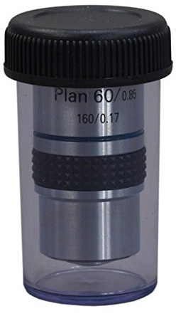 OMAX 60X Plan Achromatic Objective for Compound Microscopes
