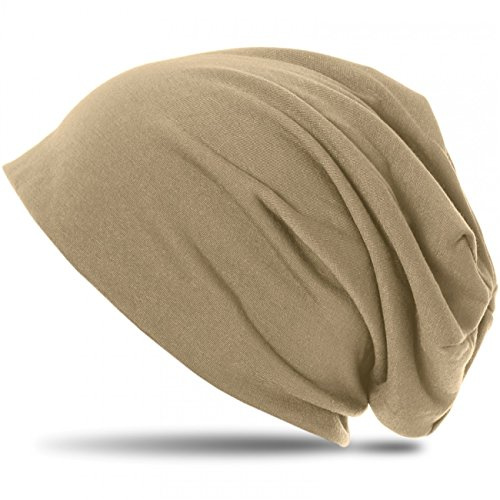 Caspar MU068 Klassische leichte Slouch Beanie Mütze Longbeanie