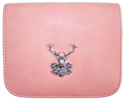 Trachten Handtasche Kara mit Hirsch | Rosé