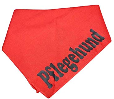 Hundehalstuch Pflegehund