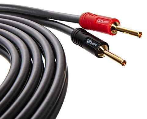 QED XT40i 5m X-Tube Technology Reference Speaker Cable Terminated with Airloc Banana Plugs