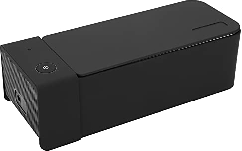 Machine à Laver les Bijoux Eujgoov 600 Ml MK186 Nettoyeur à Ultrasons Machine de Nettoyage Portable pour Lunettes et Montres(EU Plug)