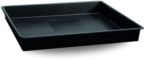 Weedness Plateau Plantes 60×60 cm – Maceta Cuadrada de plástico para Interior/Exterior – Plato de jardinería Impermeable