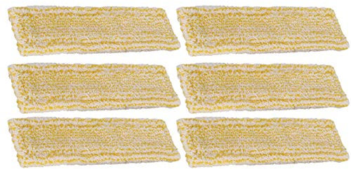 Lavavetri in microfibra Mop Panno Stracci pad mop for Karcher WV2 WV5 Macchina for la pulizia delle finestre Pezzi di ricambio Accessori Lodevole (Color : 6pcs)