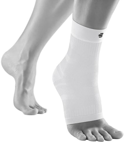 Bauerfeind Sleeve für dein Sprunggelenk „Sports Compression Ankle Support“, 1 Unisex Sprunggelenkbandage mit Kompression, Knöchelschutz für Laufen, Fitness und Ballsportarten, Rechts & Links tragbar