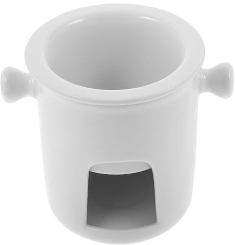 OUNONA Fondue Pot Machine Chocolate Melting Oven Cheese Fondue Supply Ceramic Food Warmer Kitchen Essential