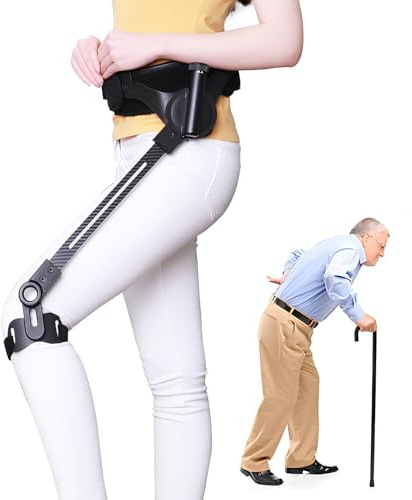 Assistenza Alla Deambulazione Per Adulti Attrezzature Per L'addestramento Alla Riabilitazione Assistita Degli Arti Inferiori, Ausili Per La Deambulazione Per Disabili Per Anziani,Left leg,M