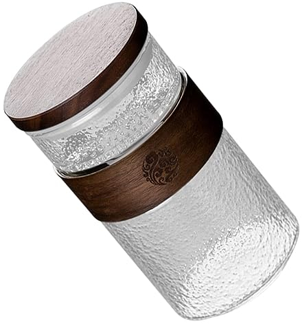 TOPBATHY 1 Pc taza gráfico de bolsillo vasos con tapas clear tea cup para inauguración de la vaso de agua con filtro té vasos de te infusor te vaso de vidrio para el hogar