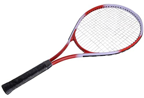Tennisschläger für Erwachsene mit Tragetasche, 27 Zoll Einzelner Schläger für Anfänger & Wettkampf-Training, Ideal für Studenten und Damen