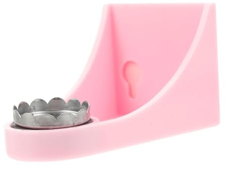 Jabonera Magnética de Pared Abs Rosa para Baño y Almacenamiento