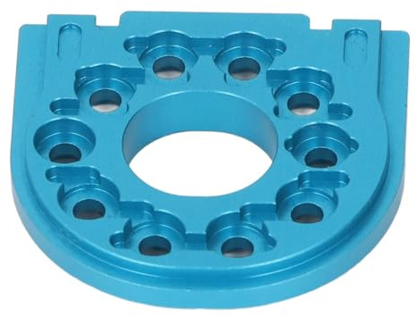 RiToEasysports Monte del Motor, Aleación de Aluminio Rendimiento Mejorado Fijar Seguro Soporte de Placa de Montaje del Motor para Automóvil XV02 1/10 RC