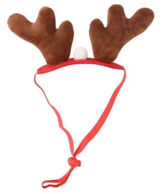 ECVGHD Haustier-Weihnachts-Stirnband, Katzengeweih/Weihnachtsbäume, Kopfbedeckung, Hunde-Festival-Kopfbedeckung