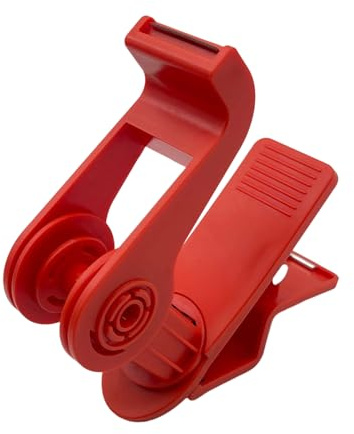 Dérouleur de ruban adhésif robuste - Coupe-ruban adhésif avec clip - Rotation à 360 ° - Pour cuisine, école, atelier, salle de classe, entrepôt, studio, station d'expédition, zone de réception