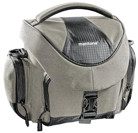 Mantona Premium Kameratasche, 21693 Taupe