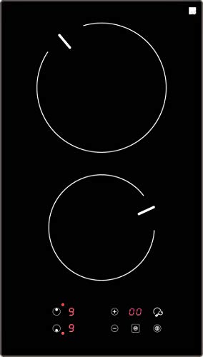 Getue Ramblewood 2 Burner Electric Cooktop, EC2-18